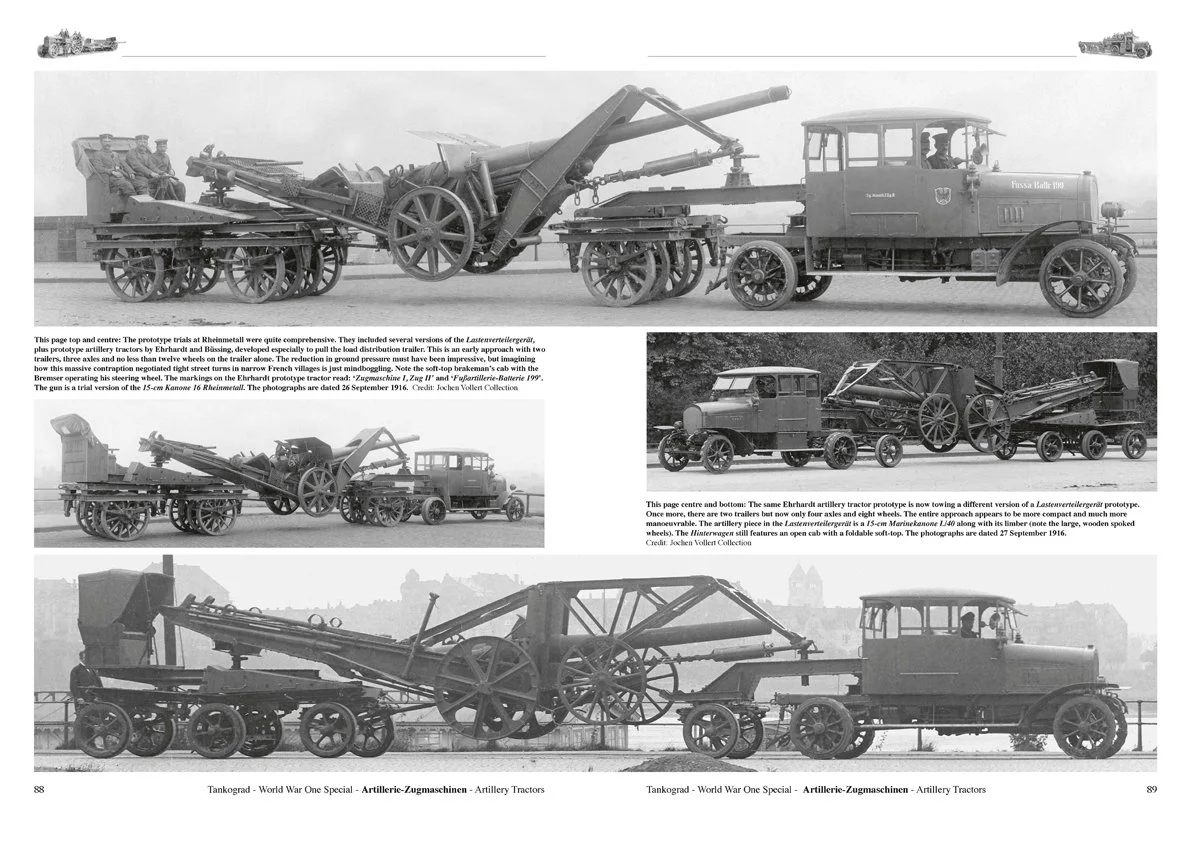 Artillerie-Zugmaschinen German Wheeled Artillery Tractors